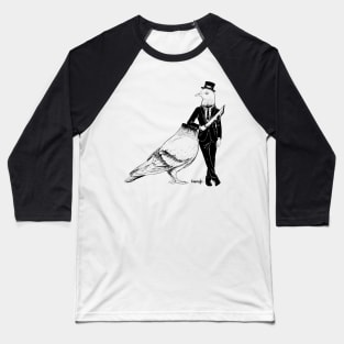 Classy Pigeon Baseball T-Shirt